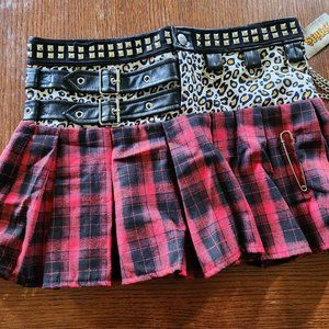 Plaid skirt